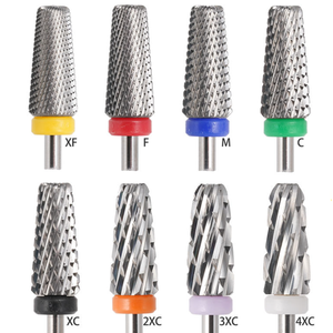 ดอกสว่านเจียรเล็บ 3/32"5 in 1 ทำจากทังสเตนคาร์ไบด์ รุ่น 5XC 3XC สำหรับเจียรอะคริลิก เจล ขัดเงา ใช้สำหรับทำเล็บที่ร้านเสริมสวยหรือที่บ้าน - Product Image 3