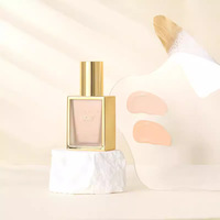 Fond de teint liquide BOB Golden Brick Dew Glow, fini mat léger, haute couvrance, contrôle du sébum, longue tenue, lisse, pour tous types de peau