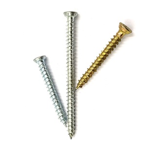 สกรูคอนกรีตเหล็กกล้าคาร์บอนคุณภาพสูง หัว Torx ชุบสังกะสี ขายดีจากโรงงาน - Product Image 6