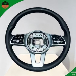 พวงมาลัยไม้แบบ Retrofit สำหรับรถยนต์เมอร์เซเดสเบนซ์ W177 <span class=keywords><strong>W202</strong></span> W203 W447 C118 <span class=keywords><strong>C180</strong></span> CLA45 GLE53 C220D C238 - Product Image 3