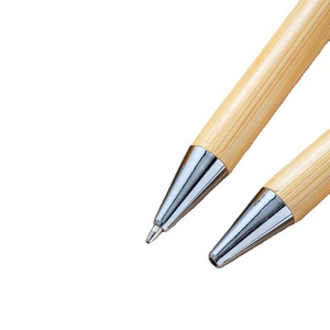 Customizable Bamboo Click <b>Pen</b> with Touchscreen Tip - Eco-Friendly Promotional <b>Gift</b> for Hotels, Offices & Students - Product Image 3