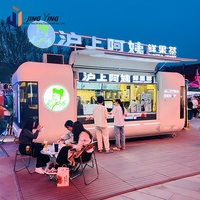 Vélo à café rétro à trois roues à capacité de charge élevée avec suffisamment d'espace de stockage Tricycle alimentaire mobile électrique/vélo à café à vendre