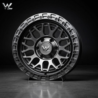Jantes forgées monobloc 6x139.7 5x127 6061-T6, finition gris mat, Beadlock, multi-rayons, tout-terrain pour Wrangler Tacoma FJ, personnalisées OEM