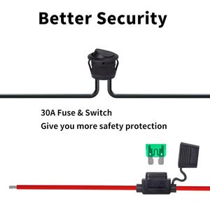 动力轮适配器兼容密尔沃基 18V 电池 <span class=keywords><strong>M</strong></span>-18 电源转换套件，带开关和保险丝，适用于骑乘玩具车和 DIY - Product Image 2