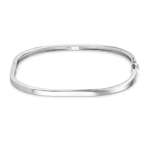 กำไลข้อมือทองคำขาว 14K แบบมีลาย สำหรับผู้หญิง งานละเอียด  รับผลิตแบบ OEM ODM และรับผลิตภายใต้แบรนด์ของลูกค้า - Product Image 5