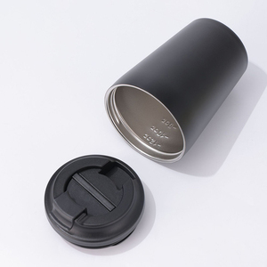 Promoción Popular regalo <span class=keywords><strong>termo</strong></span> taza de café precio de compra a granel acero inoxidable 304 aislado a prueba de fugas tapa abatible impresión personalizada taza de café - Product Image 4
