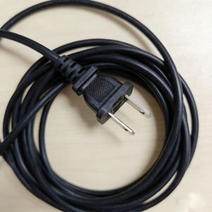 Cable de Alimentación de CA de 2 Clavijas para EE. UU., NEMA 1-15P a IEC C7, Cable SPT-1 18AWG Tipo <span class=keywords><strong>8</strong></span> para TV y Altavoz Inteligente - Product Image 6