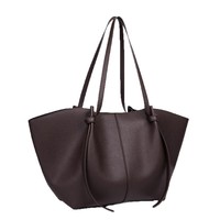 Sac à main en cuir grainé litchi pour femme, élégant, grande capacité, sac fourre-tout, sac à bandoulière, sac à main à porter sous le bras