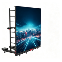 Panel Layar LED Video Wall Berkualitas Tinggi Full Color untuk Sewa Indoor, Ukuran Kabinet 2.604, 500Mm*500Mm