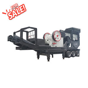 Concasseur mobile sur roues pour minerai d'or, installation de concassage pour sites miniers et carrières - Product Image 2