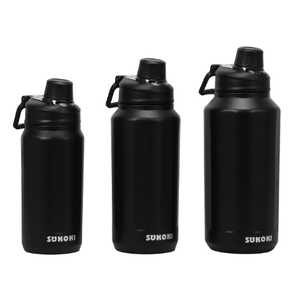 600 800 1000ml The Screw Cap Features Two Drinking Options <b>Straw</b> Cup - Product Image 3