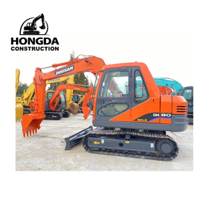 Doosan รถขุดขนาดมินิ Dx80G Doosan60-7ของแท้ Dx55 Dh60 Dx60-9 Dx60-7 Dx80 Dx75มือสอง Doosan 55 60 75 80g - Product Image 3