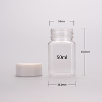 Flacon de poudre de 50ml pour médicaments