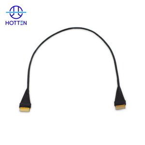 핫텐 24핀 0.5mm 피치 FPC 케이블 어셈블리 (카메라 TVI 비디오 및 RS485 전원용) OEM 맞춤 제작 - Product Image 2