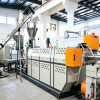 Granulateur à anneau d'eau ZHIQIAN 380V à vis simple pour PE, PP, HDPE, PPR, production 450-600kg/h, pour usine de recyclage, puissance 200kW, Jiangsu