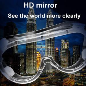 Hot Sale Anti-Fog Scratch-Resistant Work <strong>Safety</strong> <strong>Goggles</strong> Transparent Lens Industrial Construction Dust Splash Eye Plastic - Product Image 3