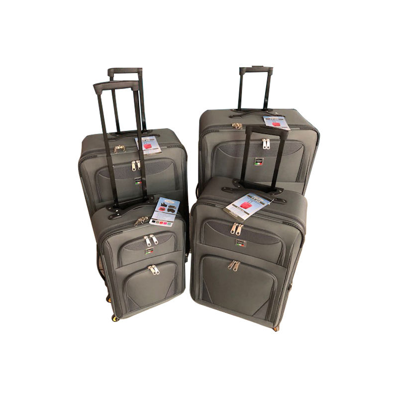 Bolso de viaje con ruedas para mujer, juego de maletas Retro de