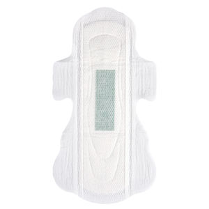 فوط صحية نسائية مجانية، رقيقة للغاية، مقاومة للماء، عالية الامتصاص، مع أجنحة، مريحة، قطنية، مصنوعة من البولي إيثيلين، قابلة للتنفس - Product Image 2