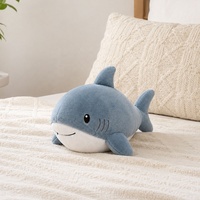 Peluche Requin Bleu Très Demandée, Personnalisée, Jouet en Peluche Animal Personnalisé, Peluche Douce Personnalisée pour Enfants, Cadeau, Fabrication OEM