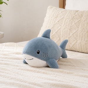 Peluche Requin <span class=keywords><strong>Bleu</strong></span> Très Demandée, Personnalisée, Jouet en Peluche Animal Personnalisé, Peluche Douce Personnalisée pour Enfants, Cadeau, Fabrication OEM - Product Image 2