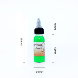 <span class=keywords><strong>Tinta</strong></span> de tatuaje temporal de Henna de neón UV no tóxica amigable con la piel para adultos adolescentes niños - Product Image 6