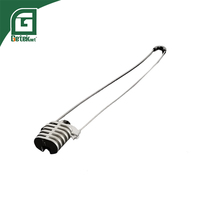 GETEKnet OEM ODM Pinces en plastique, Câble de raccordement électrique en acier inoxydable pour ligne aérienne, Câble crocodile, Pince d'entrée pour câble de liaison transversale