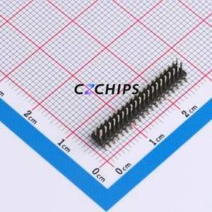 BX-PZ1.27-2-20PWZ Pin Header SMD,P=1.27mm Connector ( Pin Structure: 2x20P )( Pitch: 1.27mm )( Row Spacing: 1.27mm ) - Product Image 1