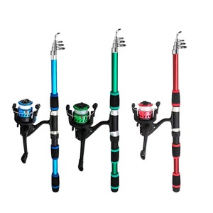 Carbon Fiber Telescopic Pole Combo with <strong>Reel</strong> Spinning Lure <strong>Hooks</strong> Freshwater Fishing Gear Set for Carp Foam Material - Product Image 5