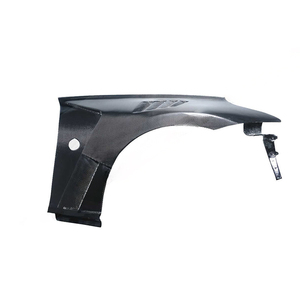 370Z nid d'abeille en Fiber de carbone <span class=keywords><strong>pare</strong></span>-chocs latéraux avant garde-boue pour Nissan 370z ailes ventilées 2009-2020 - Product Image 4