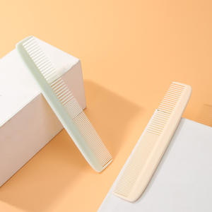 Peigne à cheveux double extrémité LMLTOP, grand, en plastique, portable pour les voyages, à usage général, avec dents fermées et ouvertes - Product Image 2