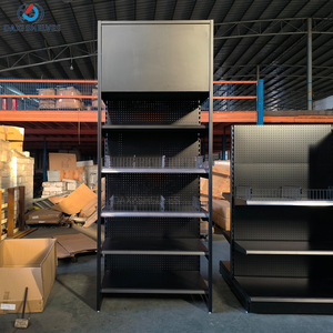 Supermarket Shelf <strong>Metal</strong> Retail Shelf for Cosmetics Store <strong>Metal</strong> <strong>Pegboard</strong> Retail Display - Product Image 2