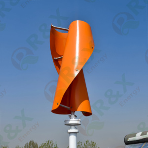 48V-380V Spiral Shape Vertical Wind With 5kW-15kW Three Phase AC Magnet <b>Generator</b> RX-SV 48v Wind <b>Generator</b> RX-SV - Product Image 3