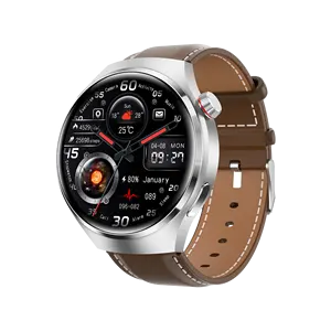 2024 New GT4 Pro Smart Watch 1.6inch Large Screen BT Call NFC Sport Fitness Tracker Wireless Charger Smartwatch