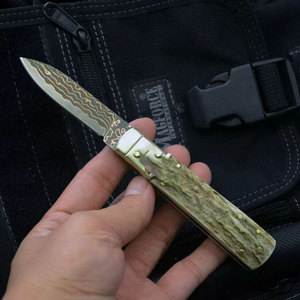 Couteau pliant EDC, couteau de poche multifonctionnel, survie en milieu sauvage, haute dureté, auto-défense, portable, camping domestique, fru - Product Image 1