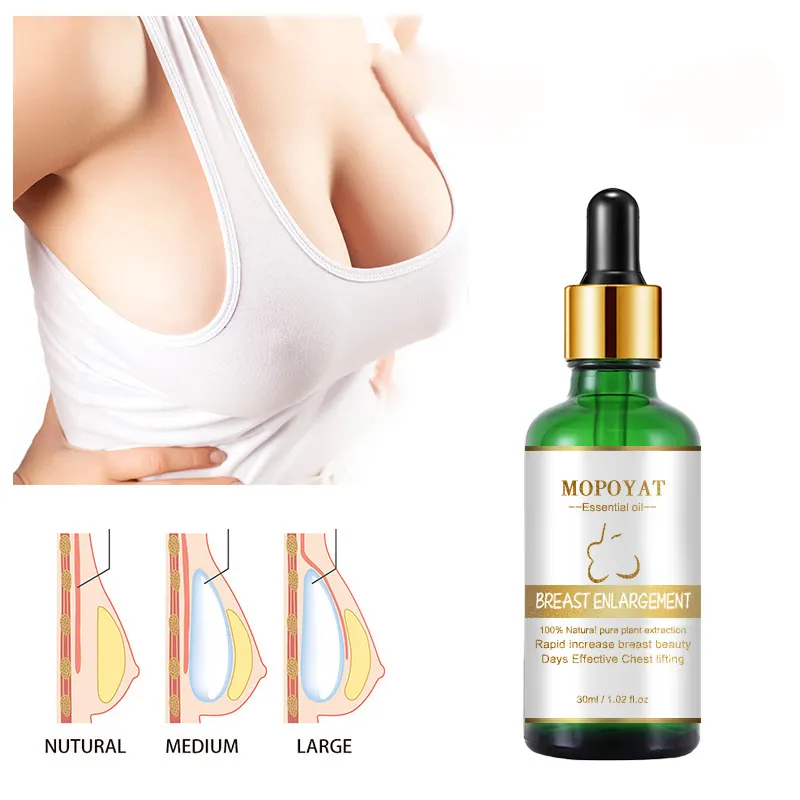 MOPOYAT Big Breast Massage Oil Lifting and Plumping Breast Enlargement Essential Oil Natural Firming