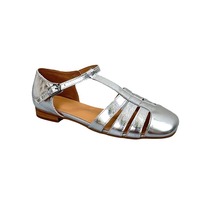 Nouvelles sandales Mary Jane à bout fermé et bride creuse, style britannique, talon plat, respirantes et légères, pour femme, style rétro français