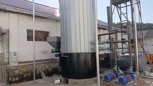 Chaudière à huile thermique basse <span class=keywords><strong>pression</strong></span> à tube vertical YGL écologique pour le chauffage industriel à haute température - Product Image 2