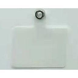 Étiquettes pour cordons, 10 pièces en plastique blanc avec trou pour l'étiquetage et l'organisation - Product Image 3