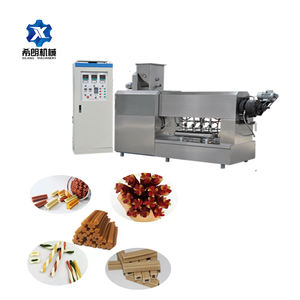 <span class=keywords><strong>XLS</strong></span>-80 360 soins dentaires chien mâcher friandises faisant la Machine chien bâton chien mâche ligne de Production de collations pour animaux de compagnie - Product Image 1