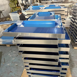 Formato su misura saldatura <span class=keywords><strong>teglia</strong></span> in <span class=keywords><strong>alluminio</strong></span> con doppio bordo, <span class=keywords><strong>teglia</strong></span> da forno - Product Image 1