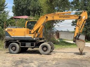Precio Económico, Excavadora de Ruedas Hyundai 150W-9 Usada en China, Modelo 2023, de Corea, 15 Toneladas, Buena Calidad, Motor Cummins de 112kw, 5.9L, Brazo de 4600mm - Product Image 5