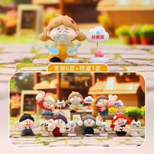 ฟิกเกอร์การ์ตูนรุ่ยเจียแบบกล่องสุ่ม 6 ชิ้น พร้อมรุ่นลิมิเต็ด ของตกแต่งโต๊ะทำงาน ของสะสม ของขวัญสำหรับตกแต่งบ้าน - Product Image 1