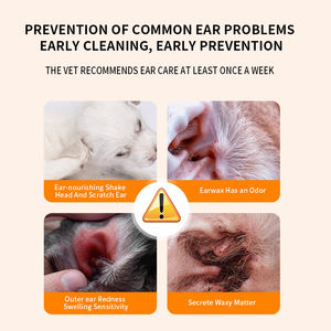 <span class=keywords><strong>Gotas</strong></span> para Oídos para Mascotas, Gatos y Perros, Limpieza Profunda, Cuidado de la Piel, Enjuague Suave con Fragancia Personalizada para Todas las Edades - Product Image 3