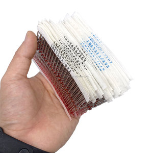 30 tipi di 600 pezzi 1W <span class=keywords><strong>Zener</strong></span> cristallo di vetro <span class=keywords><strong>Zener</strong></span> diodo 1 n4727 (3 v0)-4756A (47V) Kit - Product Image 5