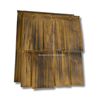 BMC Verbundstoff Synthetische Holz-Dachschindeln SANGOBUILD Zedernholz-Optik Dachziegel