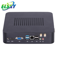 ELSKY Mini Pc Linux avec CPU 5ème génération Core I7-5500U 5557U DDR3 Max 16GB RAM RJ45 LAN Broadwell-U Chipset HD4006