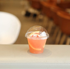 Bicchieri trasparenti personalizzati in plastica per animali domestici usa e getta gelato vino Yogurt budino birra tozza tazza fredda 9 <span class=keywords><strong>oz</strong></span> - Product Image 4