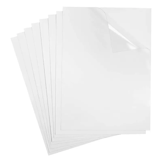 Printable Clear A4 Self Adhesive Waterproof Inkjet Printer Stickers Paper Full Sheet Transparent Vinyl Sticker Paper