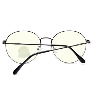 Buffy Jack Lunettes rondes anti-lumière bleue à monture complète unisexe 50013 - Product Image 1