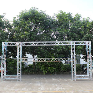 OEM <span class=keywords><strong>eventi</strong></span> all'aperto traliccio in alluminio per video wall led supporto a terra stand spigot lighting stage truss con tetto per concerto - Product Image 1